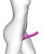 Гибкий страпон Strap-on-me MULTI ORGASM с имитацией оральных ласк и вибрацией, фуксия, M, 6017432
