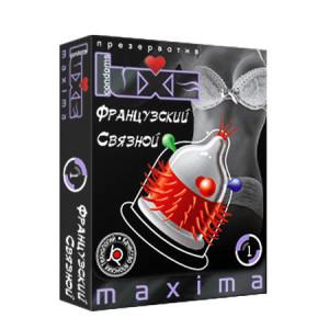 ПРЕЗЕРВАТИВ &quot;LUXE MAXIMA&quot; ФРАНЦУЗСКИЙ СВЯЗНОЙ