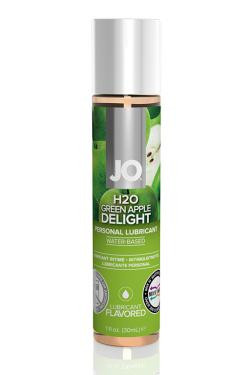 Вкусовой лубрикант Яблоко JO Flavored Green Apple H2O 1oz - 30 мл.