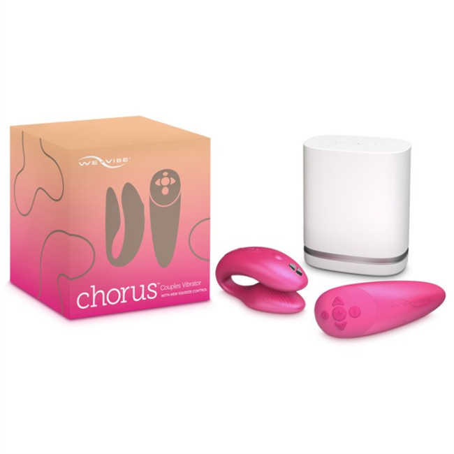 Сенсорный вибромассажер для пар We-Vibe Chorus Pink, SNHRSG3 Сенсорный вибромассажер для пар We-Vibe Chorus Pink, SNHRSG3