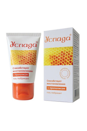Гель-лубрикант «Услада» с прополисом, 30 г,
