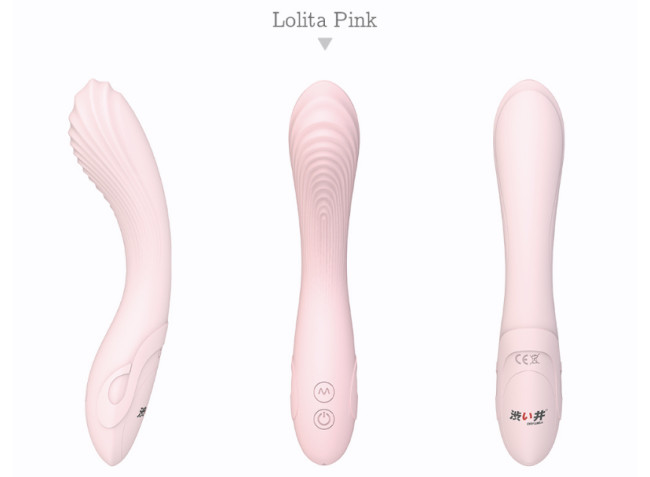 Японский Гнущийся вибратор DRYWELL V-30 с 6 скоростями(розовый), V-30