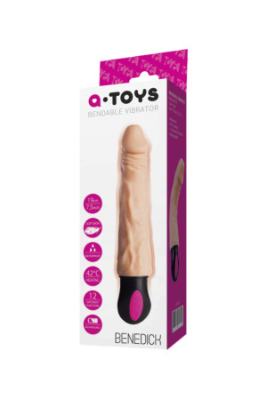 ВИБРАТОР A-TOYS С ПОДОГРЕВОМ, 25 СМ.