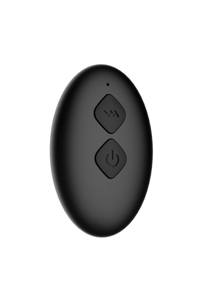 Анальная вибровтулка с ротацией POPO Pleasure Tucana, с управлением от приложения и пульта, силикон, 731456